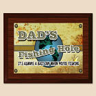 Fishing Hole Personalized Printed Plaque 428005